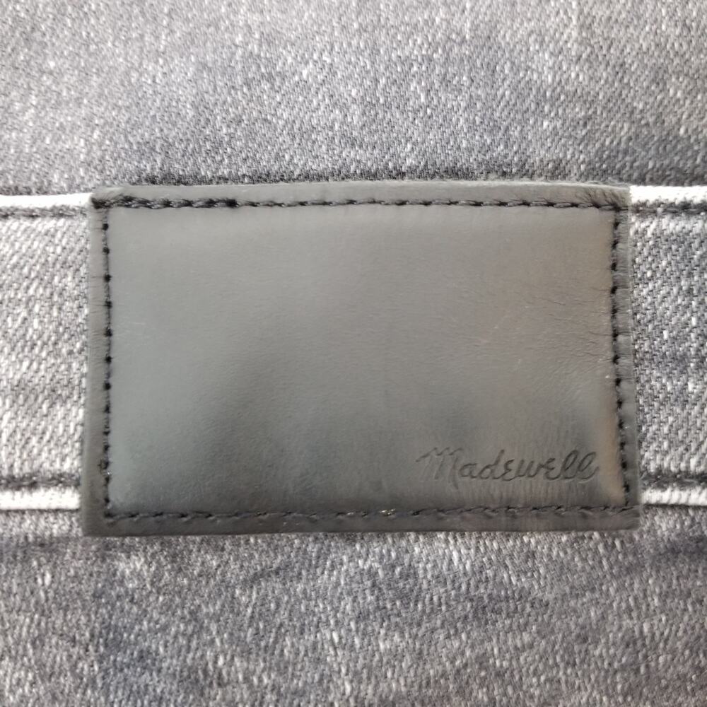 Madewell Women's 10 Inch High Rise Skinny Jeans Gray Size 28 / 6 - Picture 8 of 10